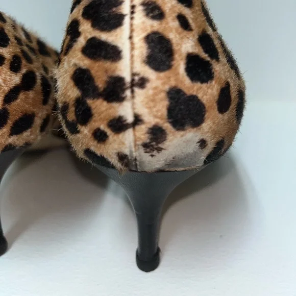 Jimmy Choo Leopard Kitten Heels - Picture 8 of 15
